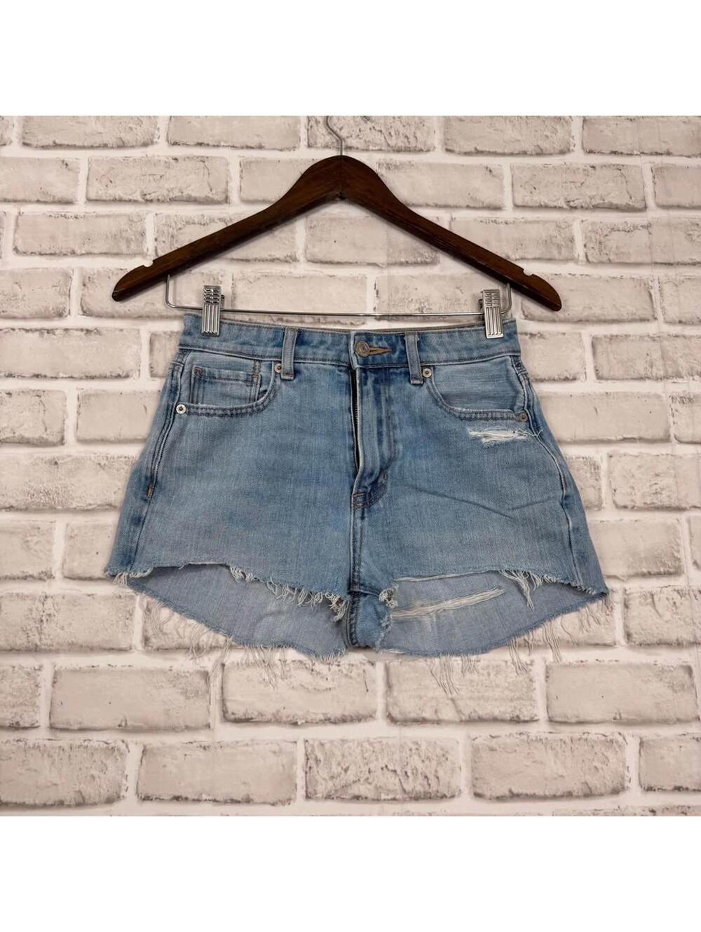 American Eagle Mom Jean Denim‎ Shorts Women's 00